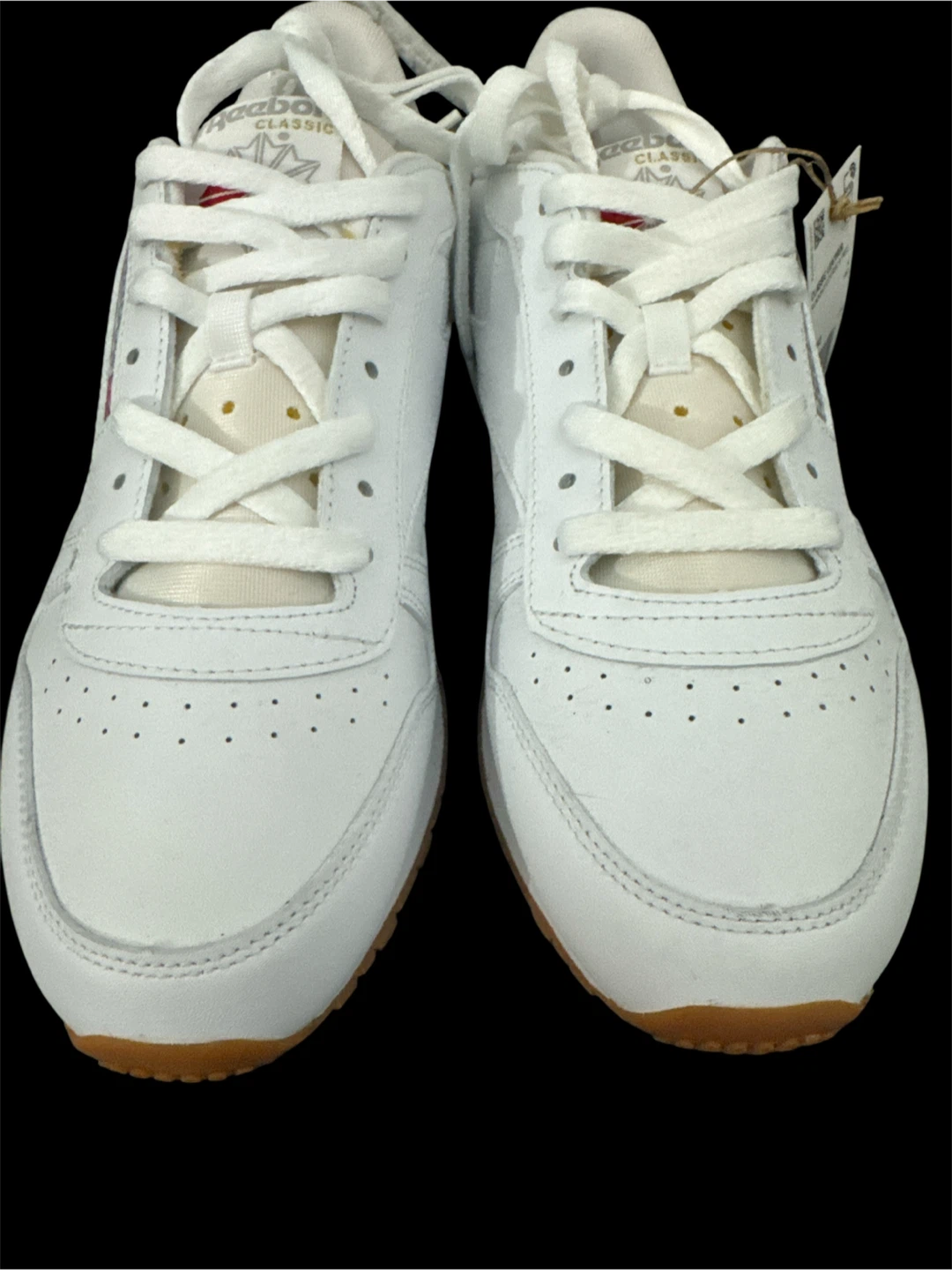 Reebok Classic Leather Shoes - Black & White - photo 2