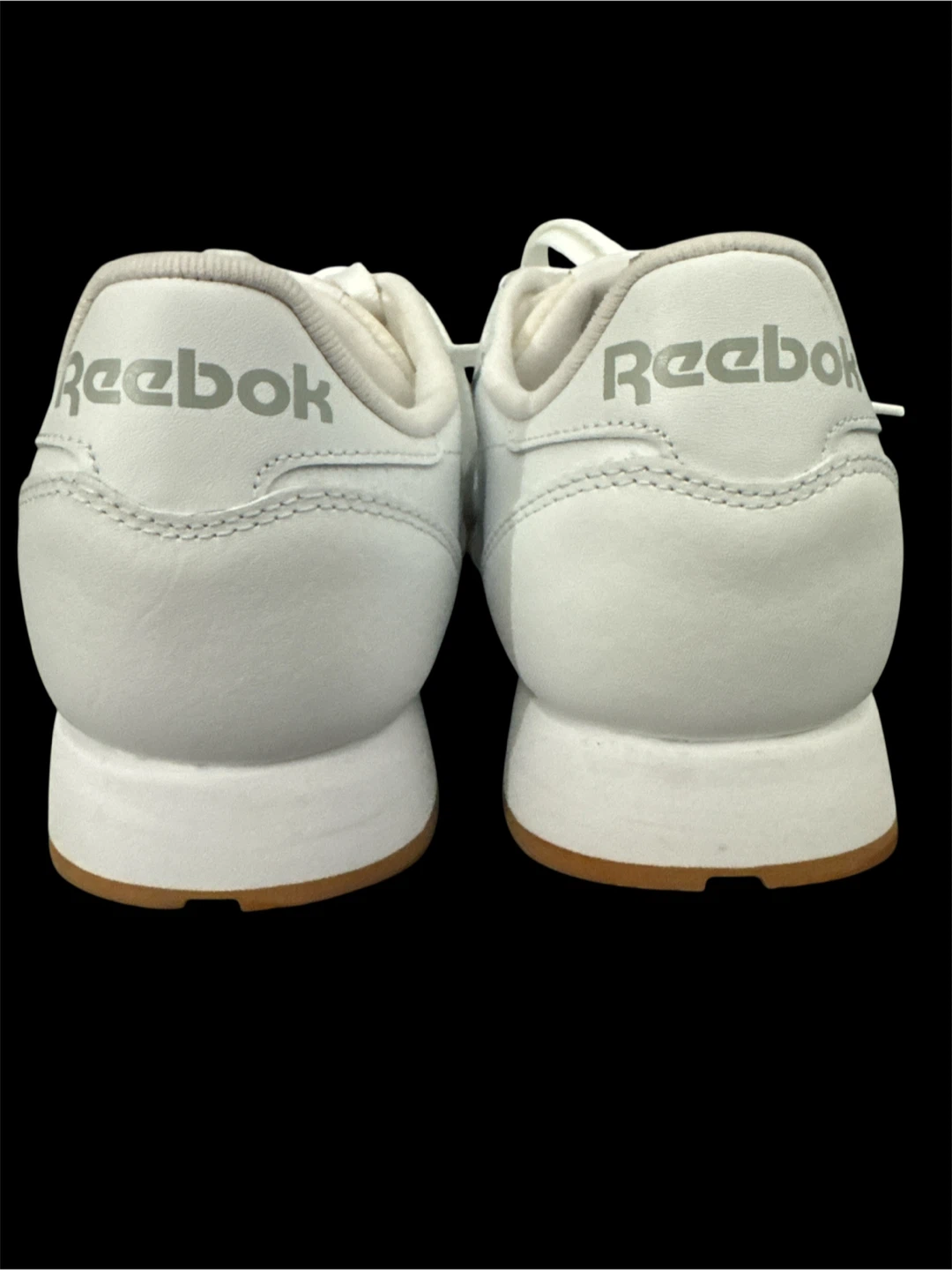 Reebok Classic Leather Shoes - Black & White - photo 4