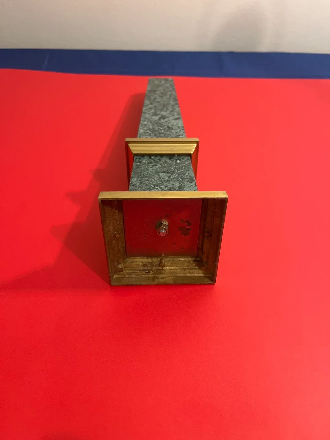 Vintage Marble Obelisk with Gold Trim image indicator(4)