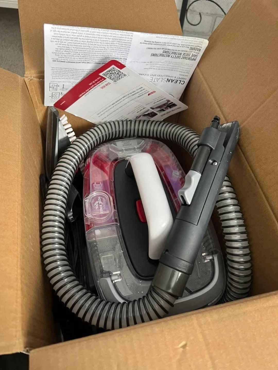 LIKE NEW Hoover Upholstery Spot Cleaner image indicator(7)