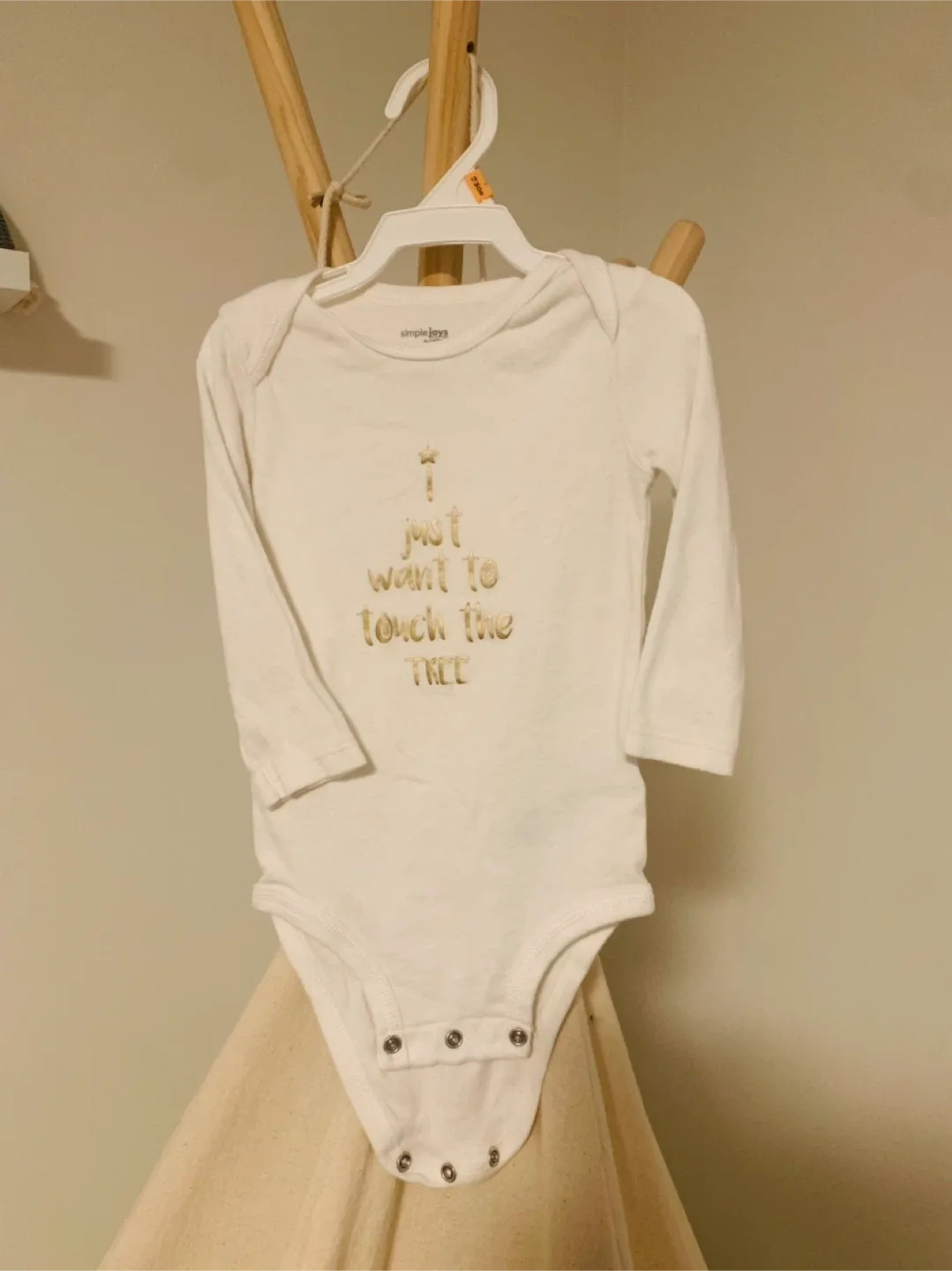 12 Months “I just want to touch the tree” shirt thumbnail