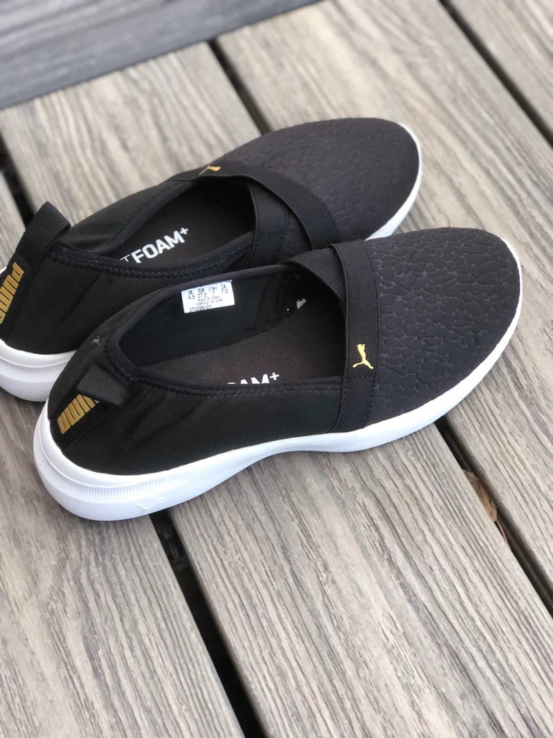 Puma Softfoam+ Slip-on Shoes - Black Size 7 - photo 3