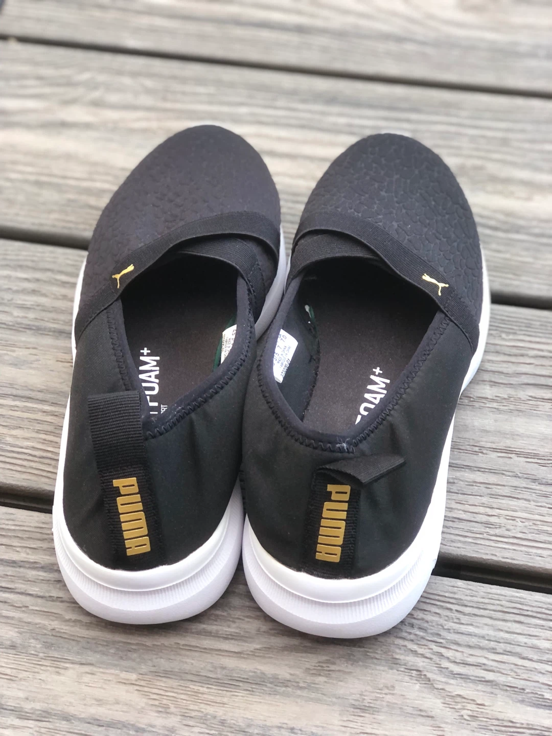 Puma Softfoam+ Slip-on Shoes - Black Size 7 - photo 4