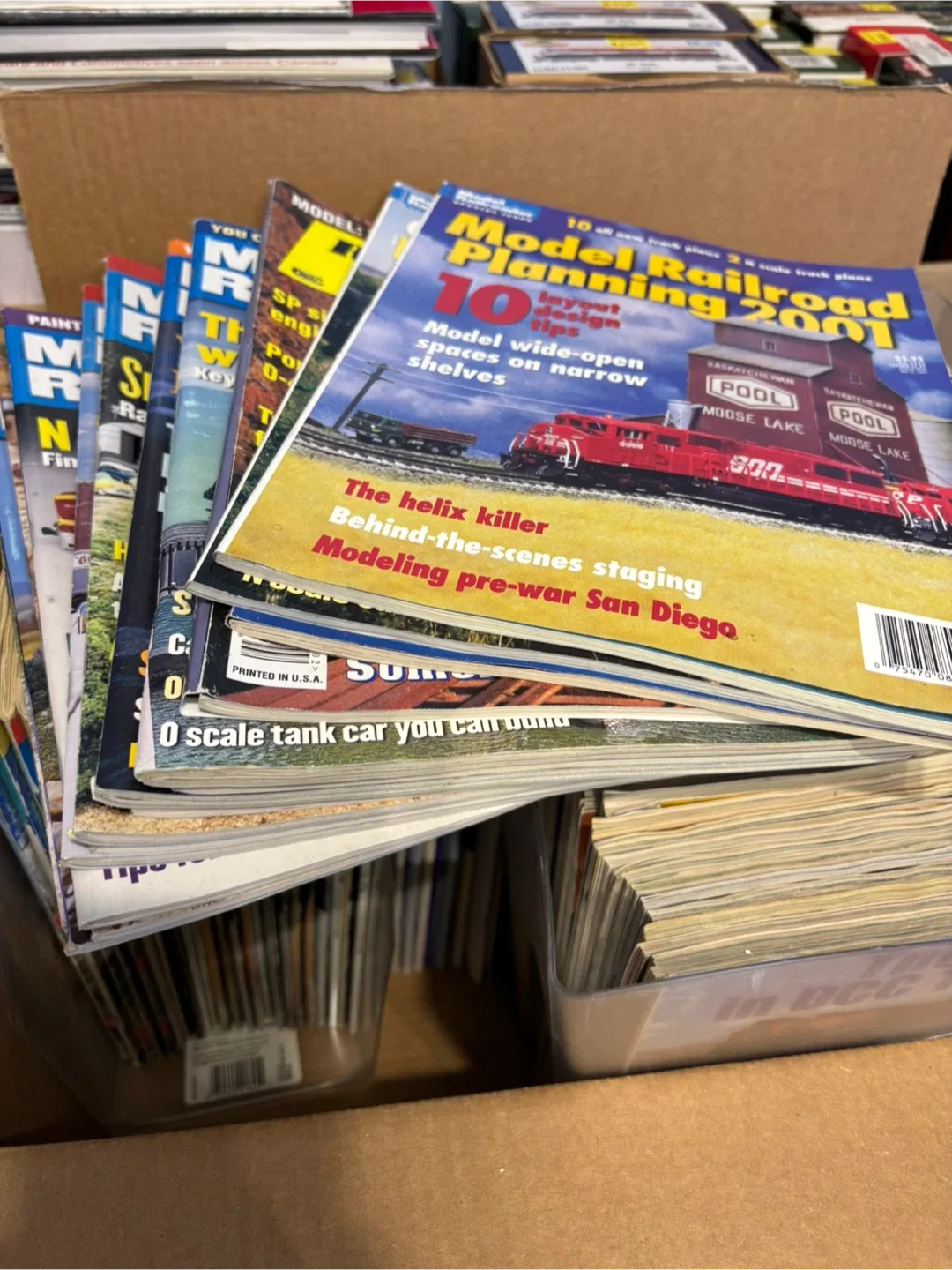 Model Railroading Magazines Lot