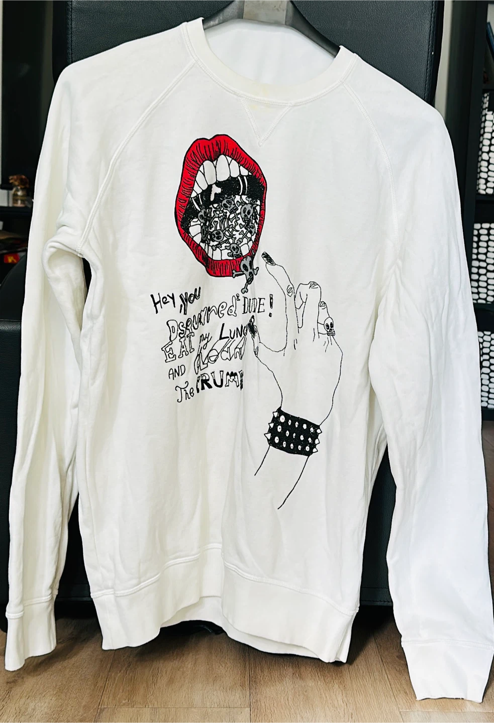 Dsquared2 ICON White Sweatshirt - Size XL - photo 2
