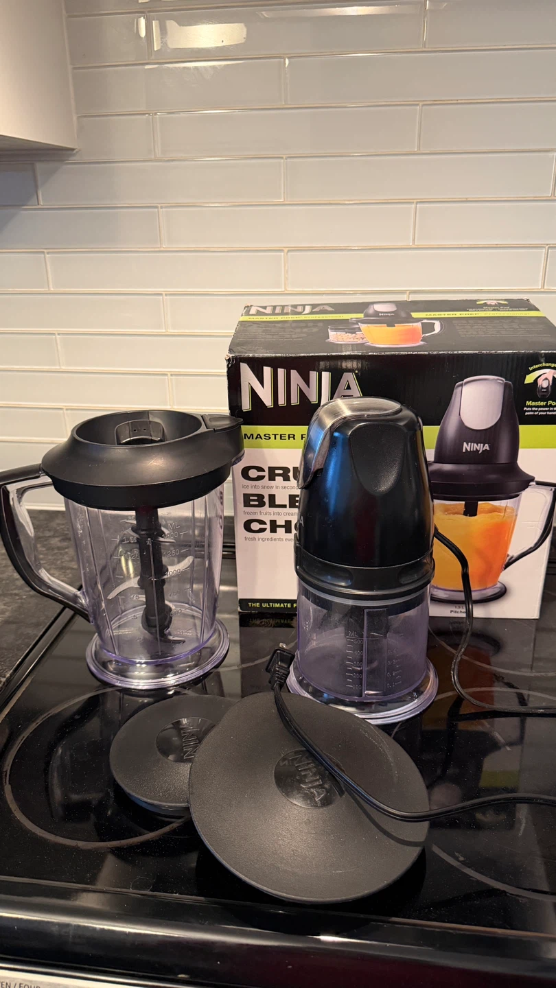 Ninja Master Prep QB900BC Blender Set – Great Condition with Box