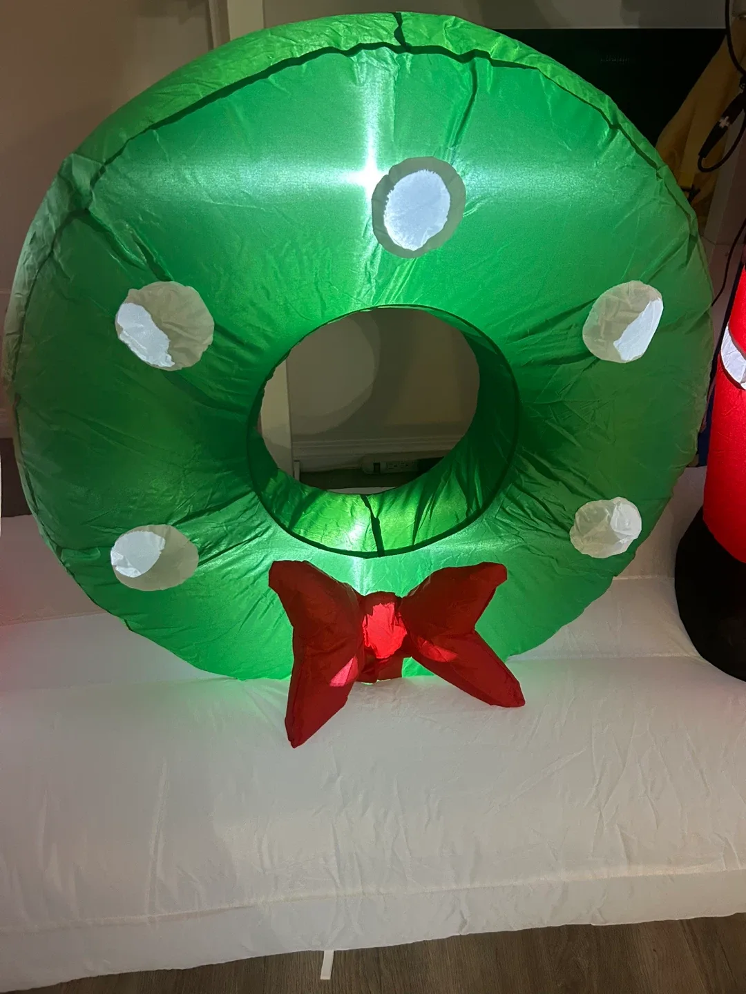 Holiday Time Christmas Inflatable Joy Sign image indicator(3)