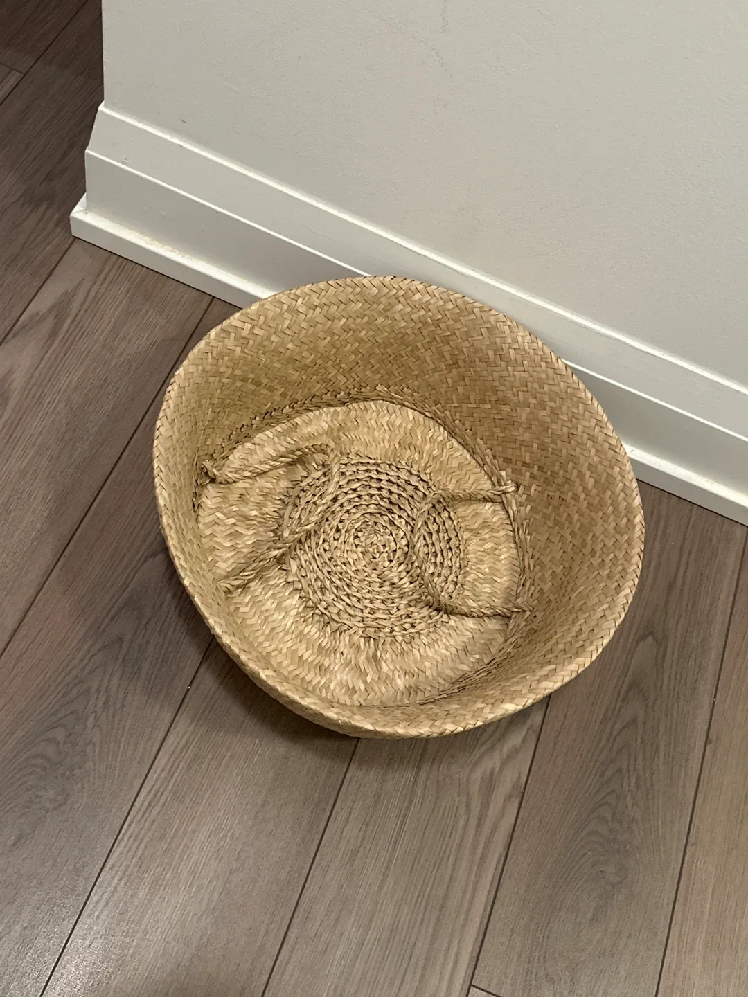Last Call - IKEA Woven Seagrass Basket with Handles image indicator(2)