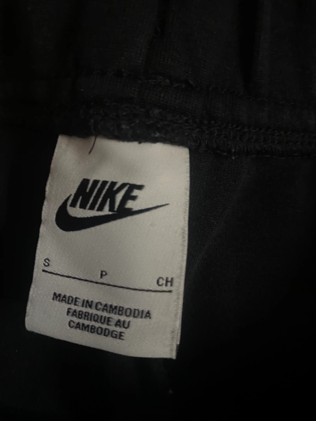 Nike Tech Fleece Black Tracksuit - Size S