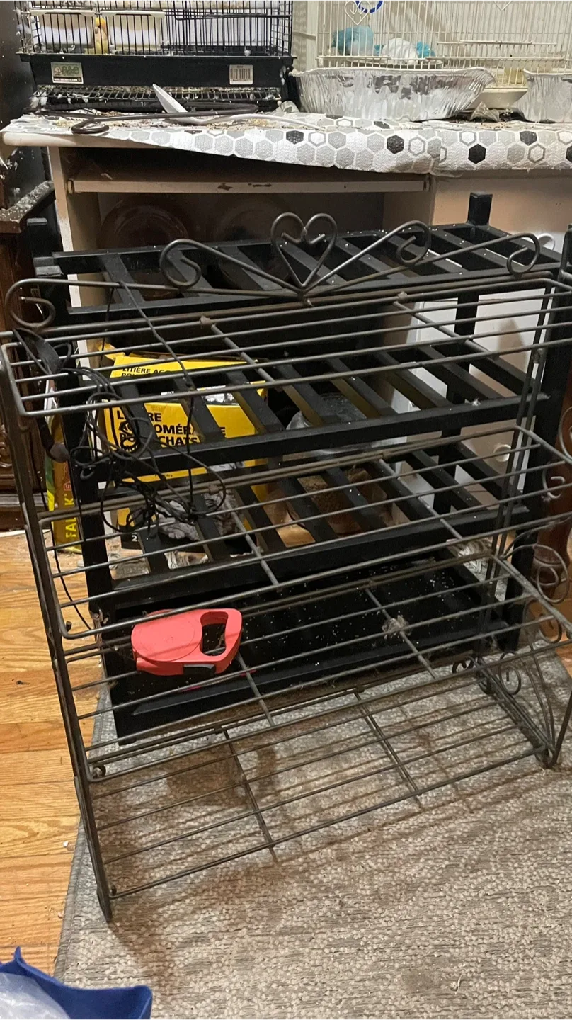 Two shoes organizers $25 each