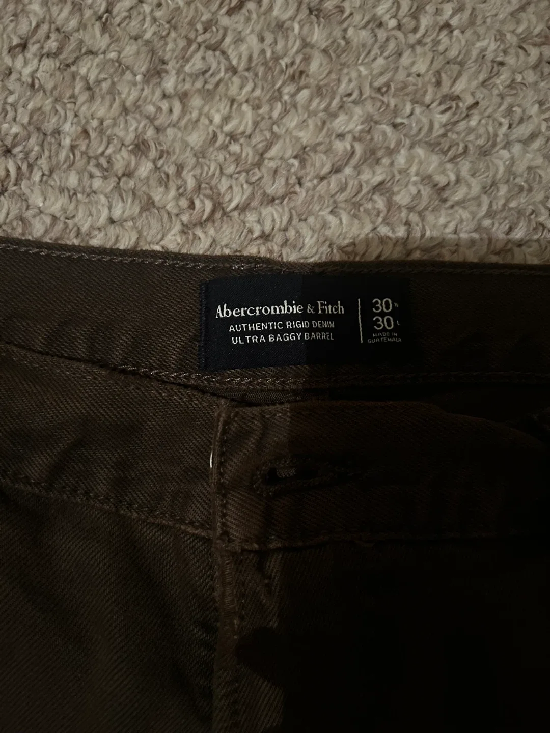 Abercrombie Baggy Barrel Pants Carpenter Jeans Mens image indicator(2)