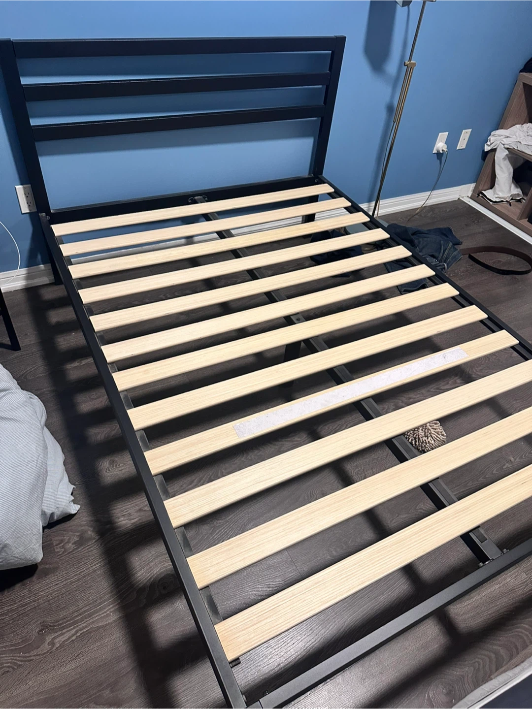 Black Metal Bed Frame - photo 2