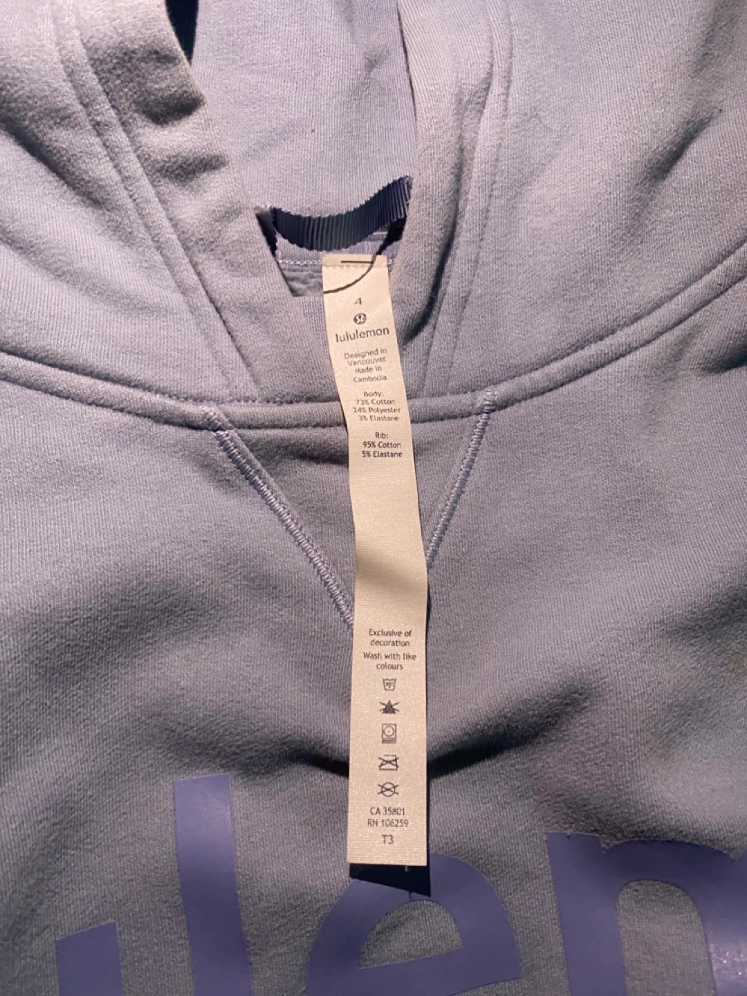 Lululemon Hoodie Size 4 - photo 2