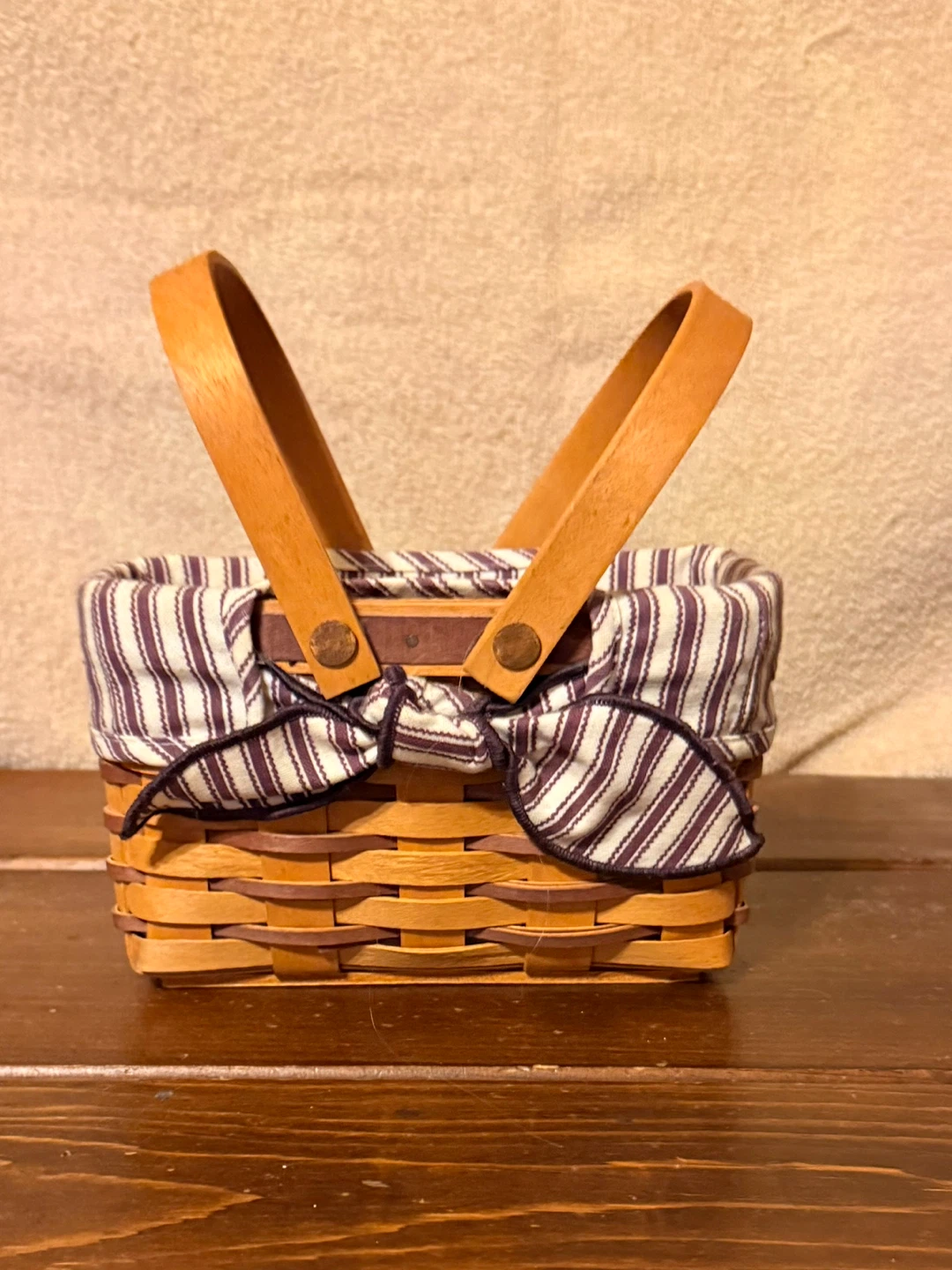 Longaberger Handwoven Basket