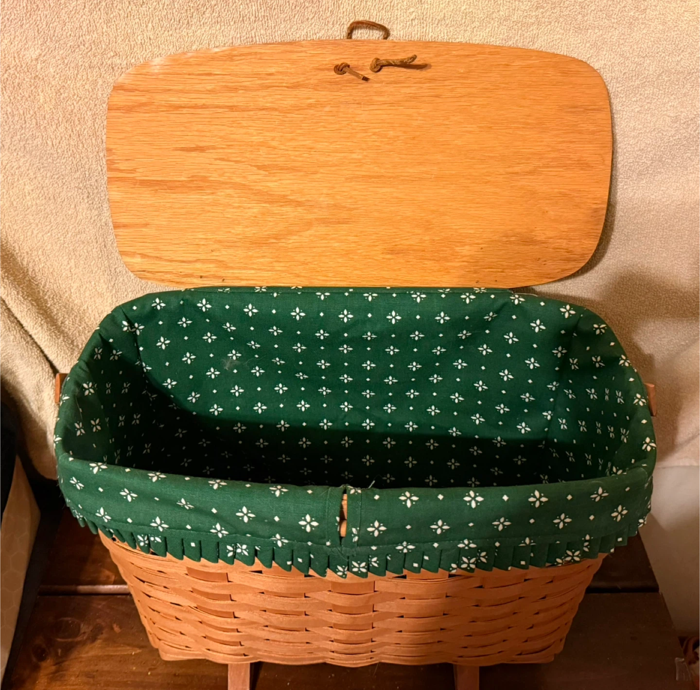 Longaberger Handwoven Basket