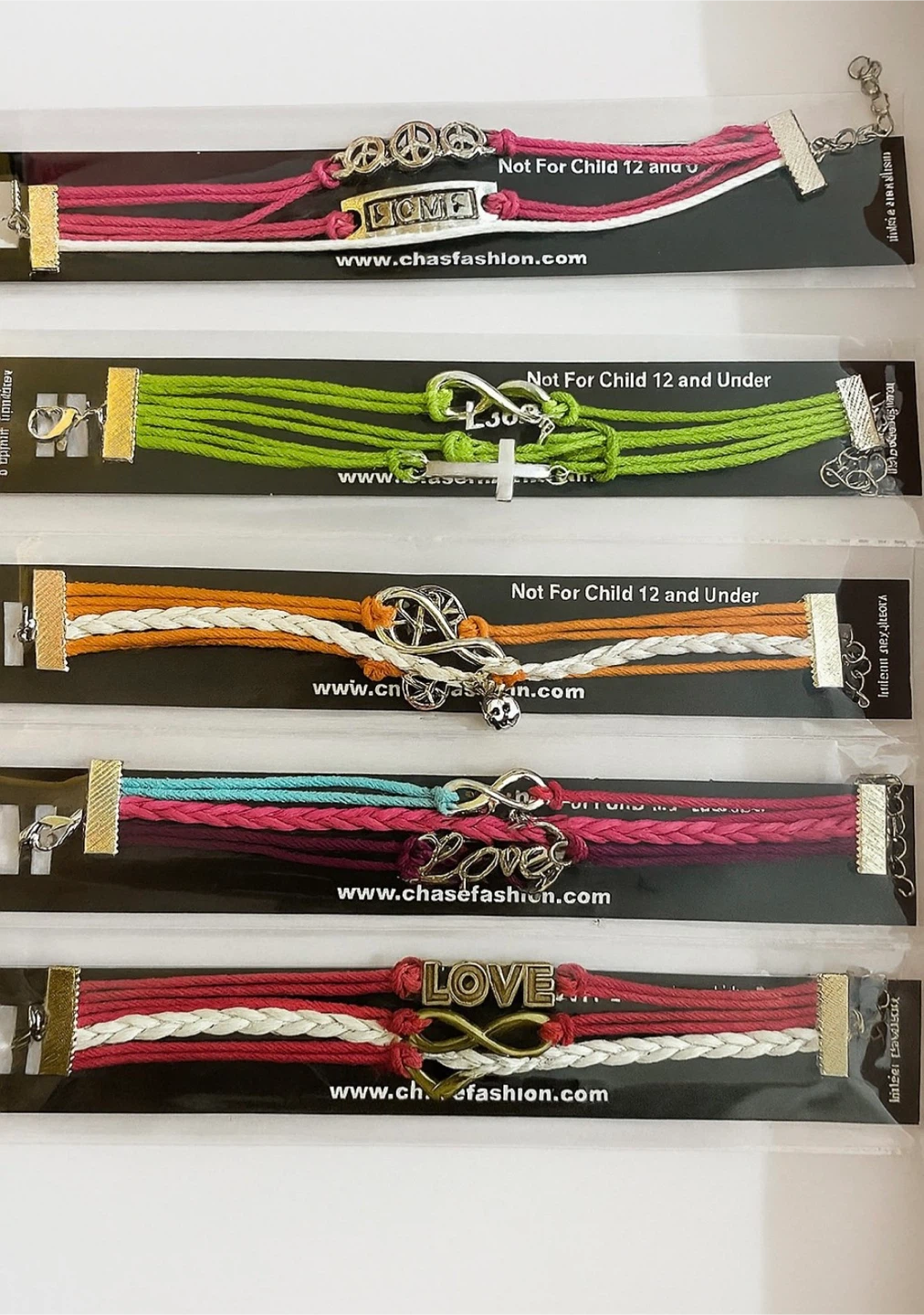 Chase Fashion Multi-Strand Charm Bracelet Set - photo 3