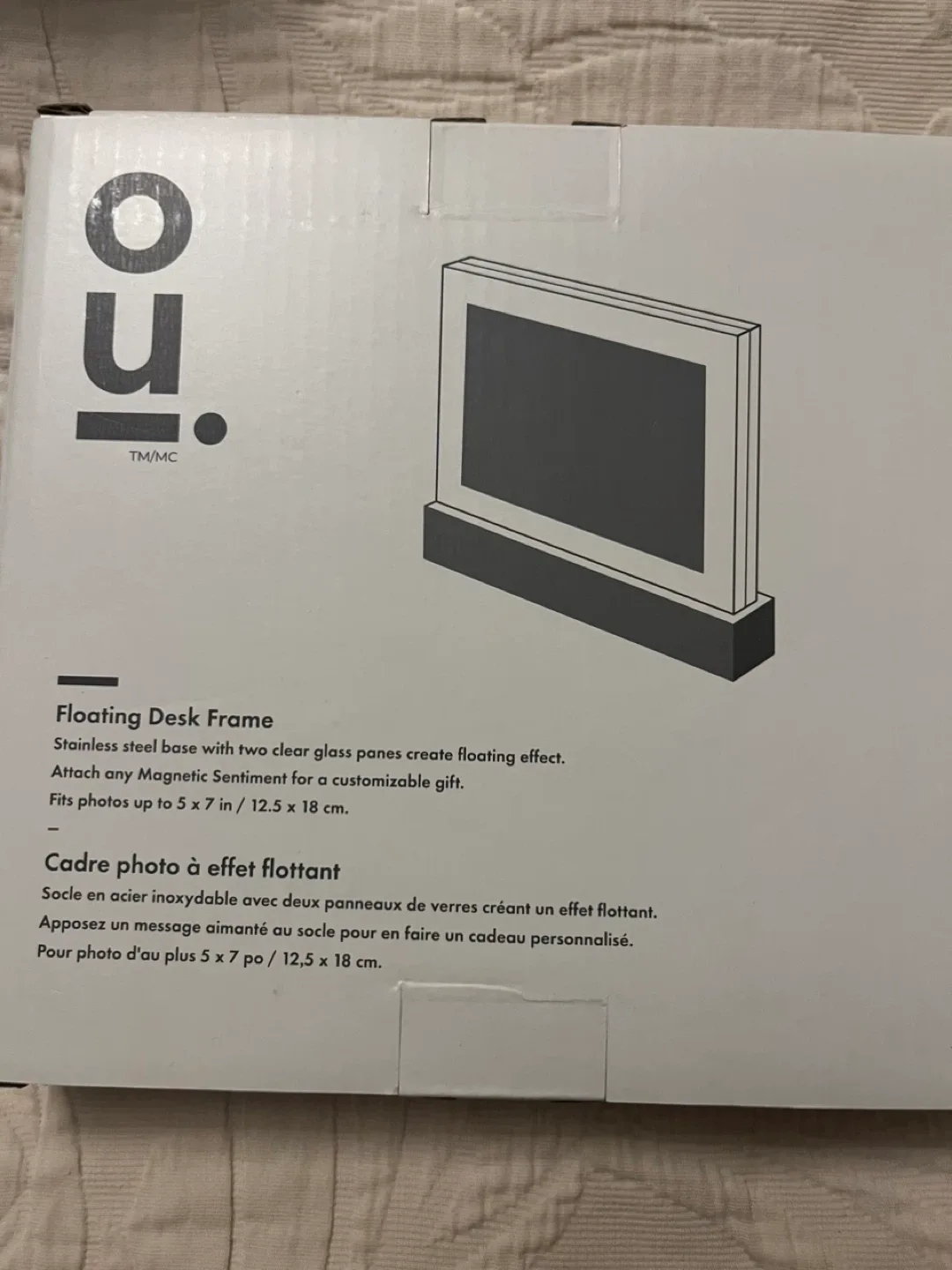 Oui Floating Desk Frame - New in Box! image indicator(2)