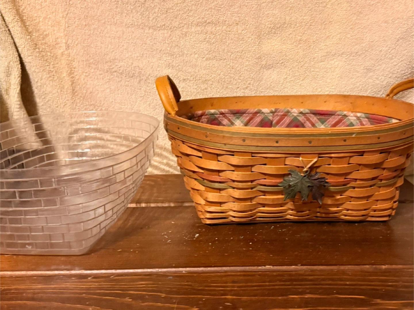 Longaberger Handwoven Basket