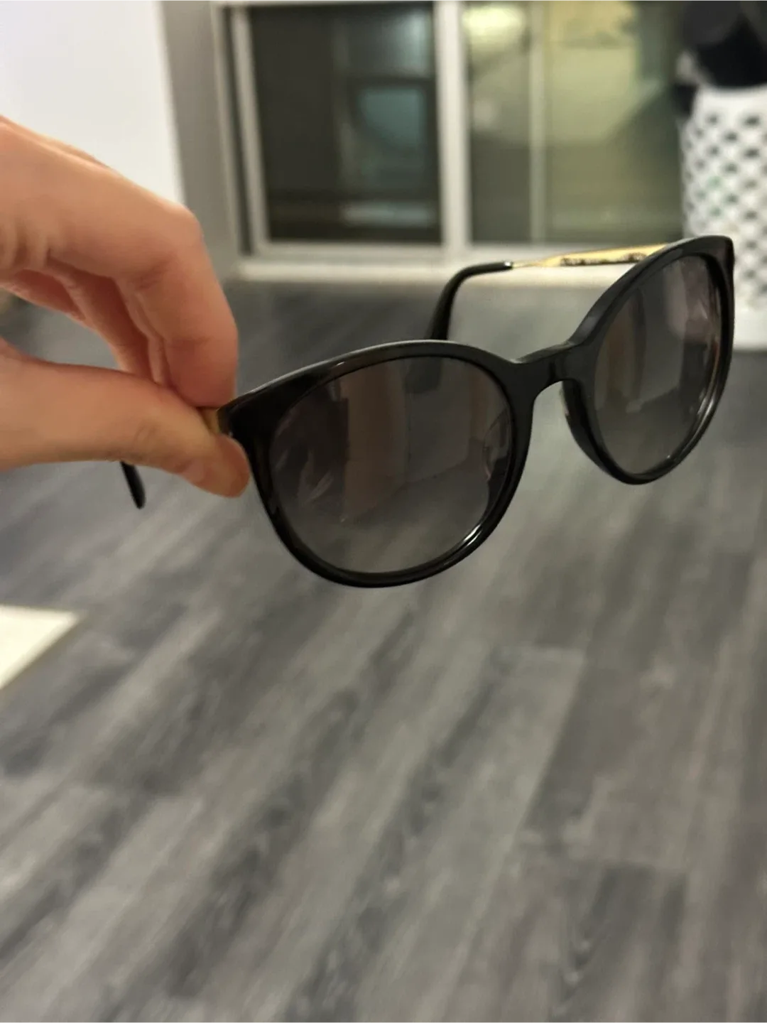 Prada Black Sunglasses with Case image indicator(3)