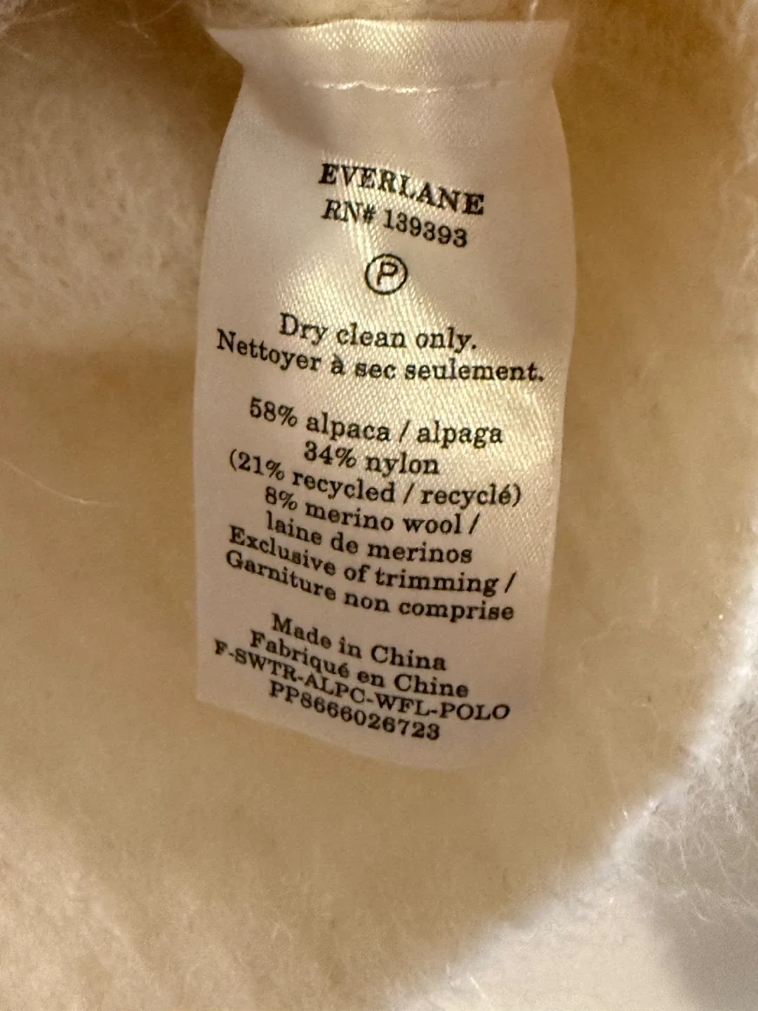 Everlane Alpaca Blend Sweater - Size Small image indicator(3)