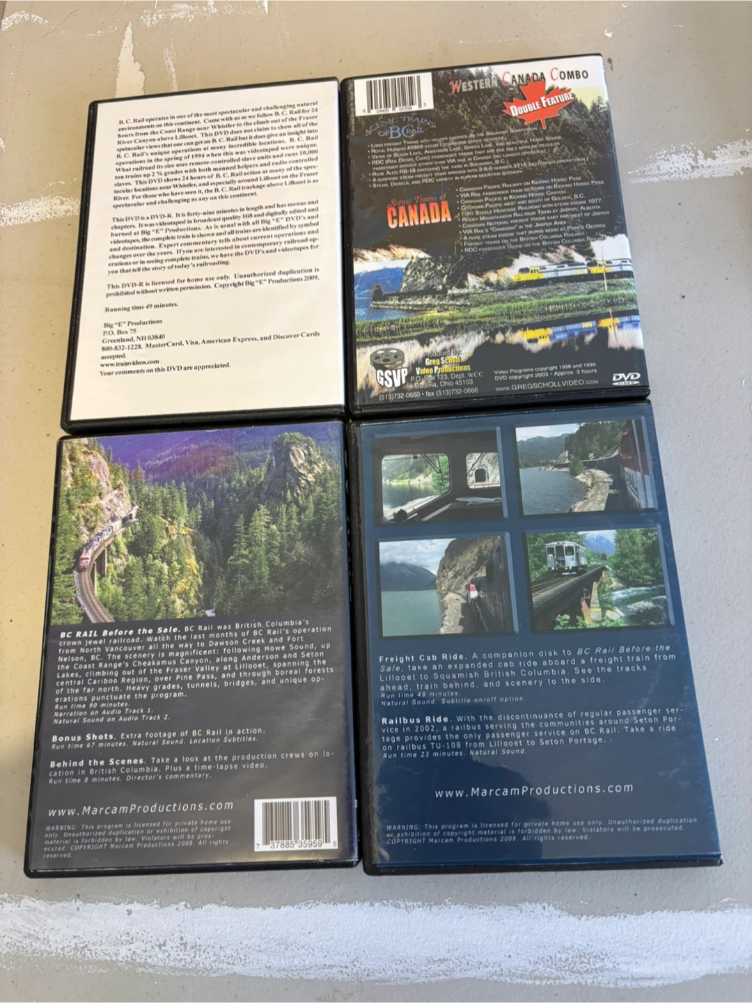 BC Rail DVD Collection - photo 2