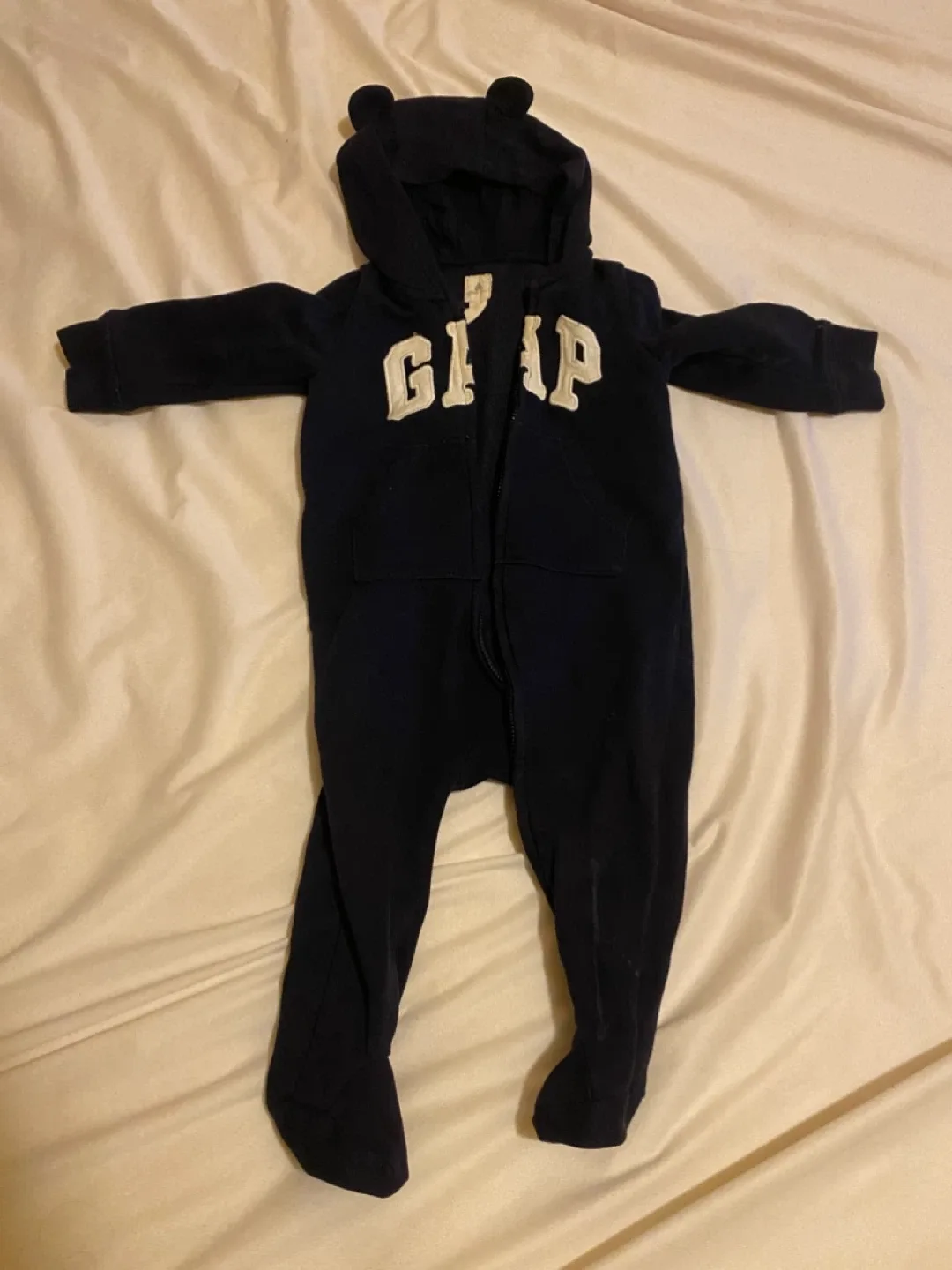 GAP Baby Bear Hooded Romper winter jacket image indicator(2)