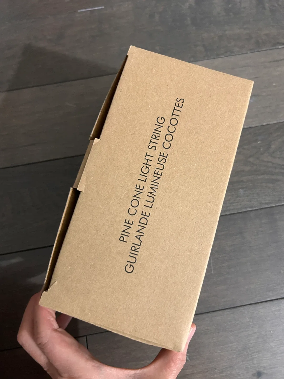 Avon Pine Cone Light String - New in Box thumbnail