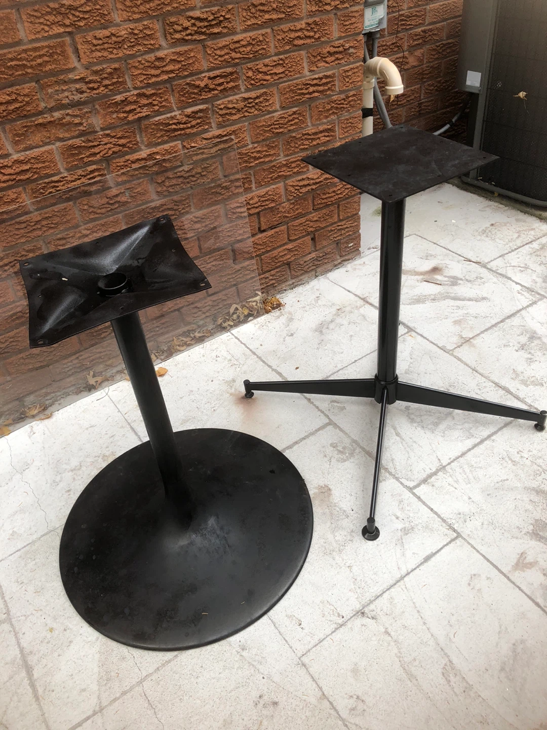 Black Table Base - Round & Square - photo 2