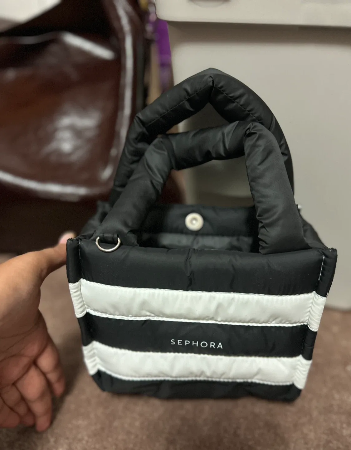 Sephora Puffer Mini Tote Bag