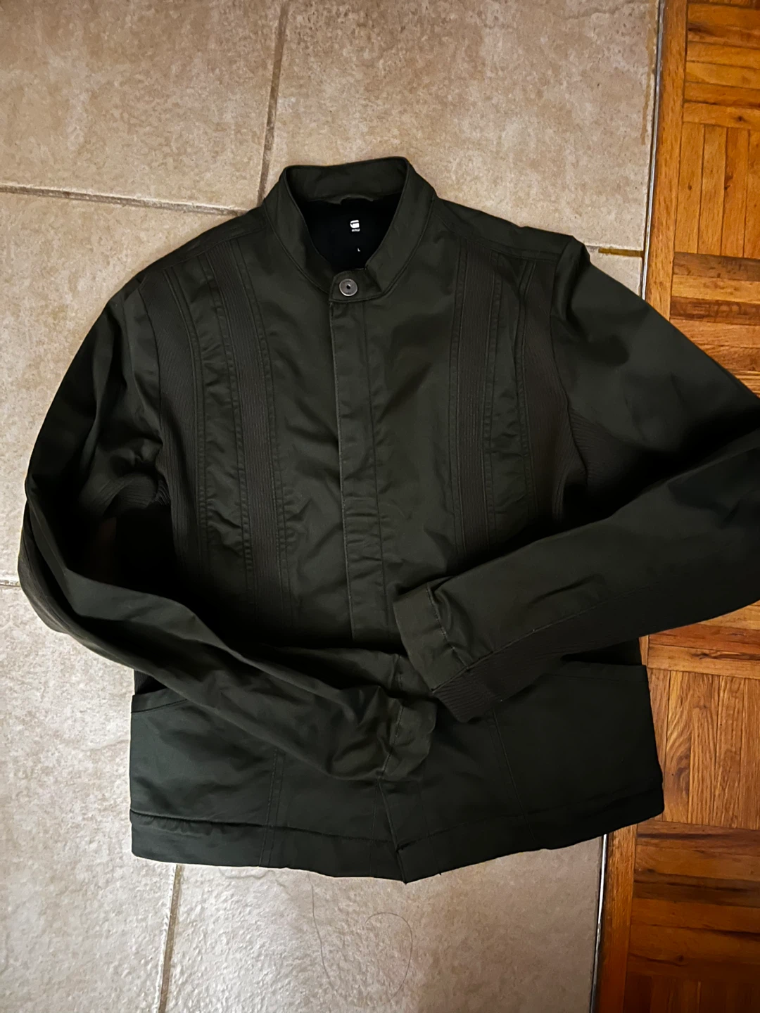 G-Star RAW Olive Green Jacket Size S - photo 2