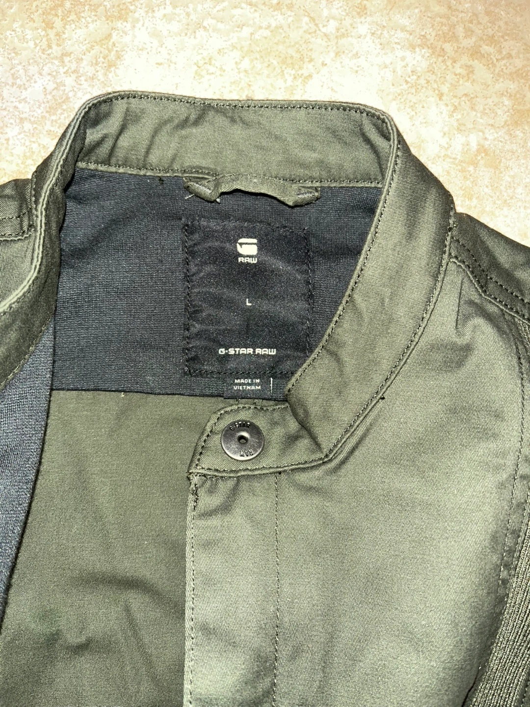 G-Star RAW Olive Green Jacket Size S - photo 4