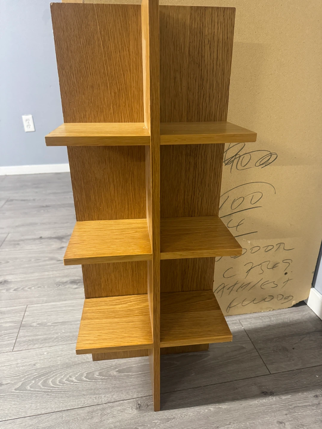 Wooden Shelf Unit - photo 2