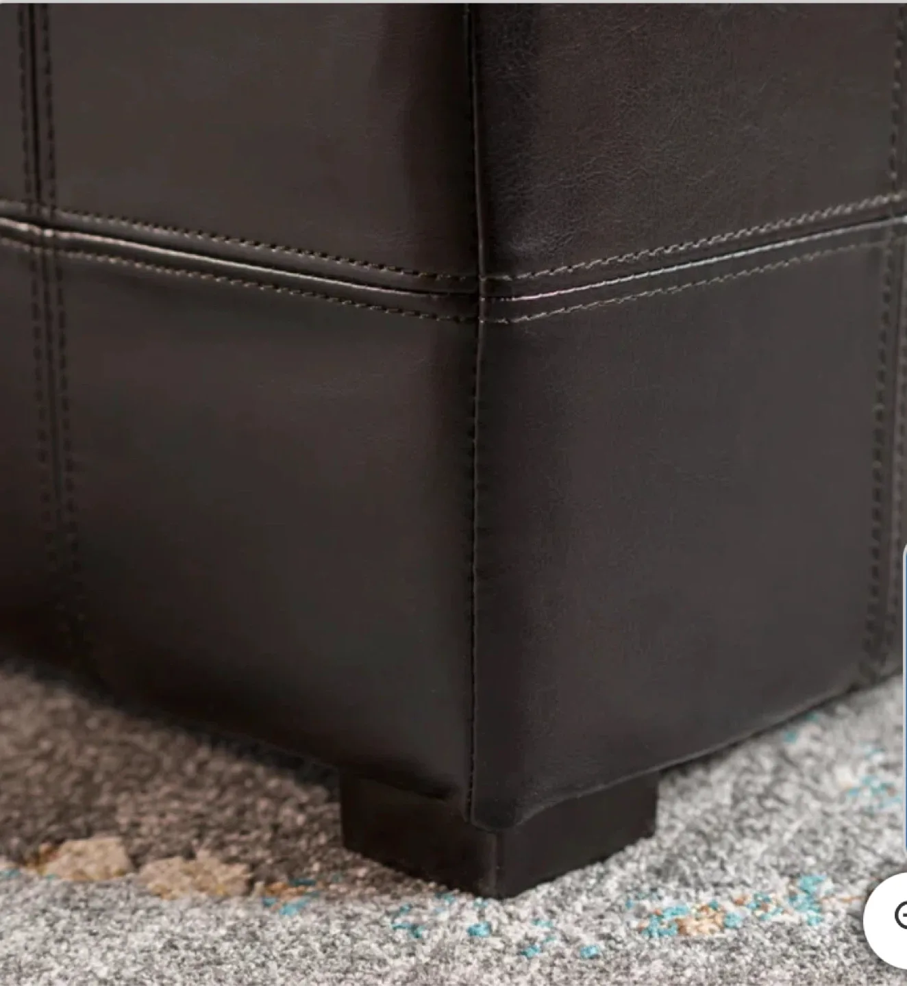 Drake 3-piece Bonded Leather Ottoman Set image indicator(7)