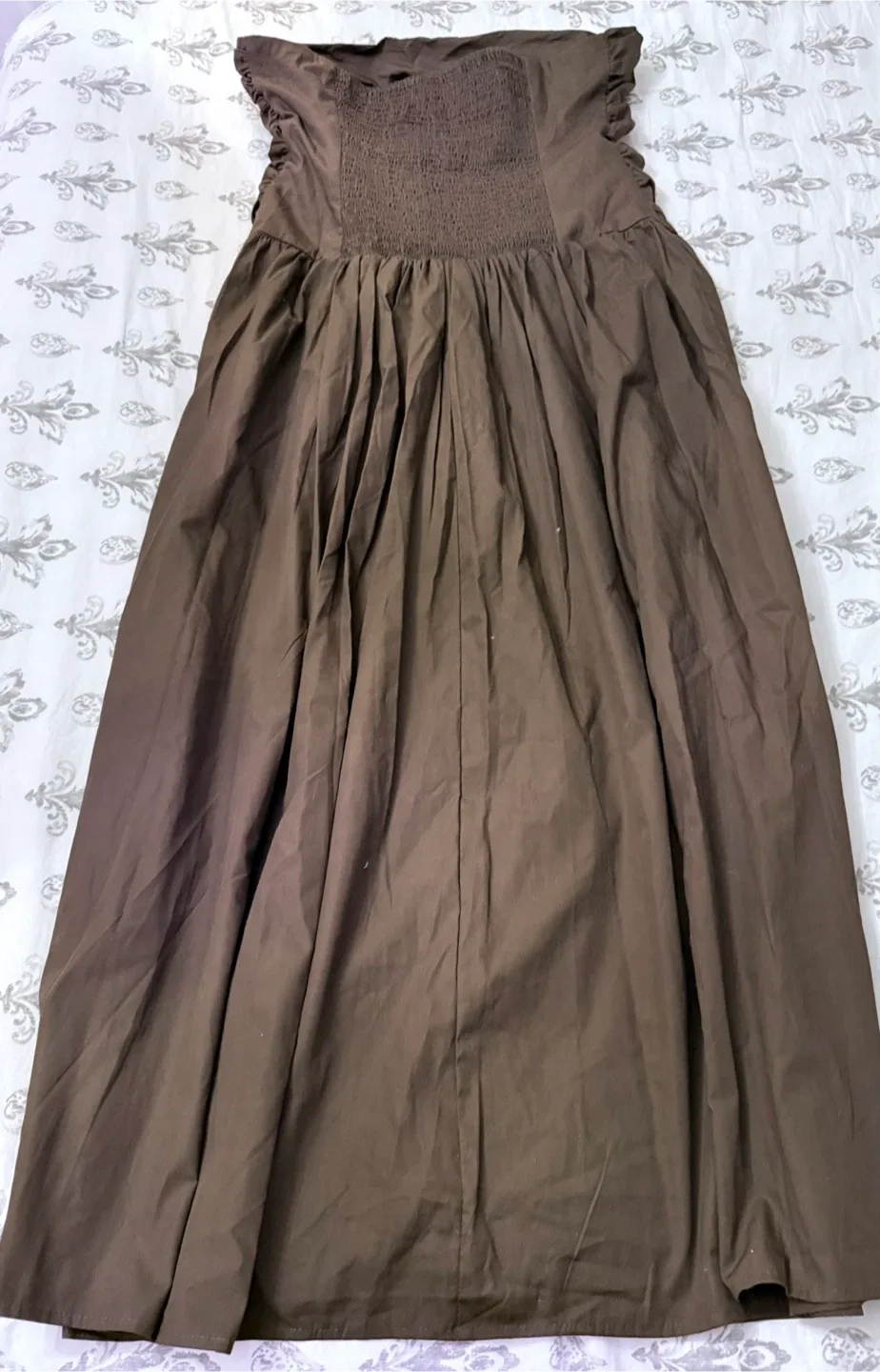 Band of the free Brown Strapless maxi Dress image indicator(5)