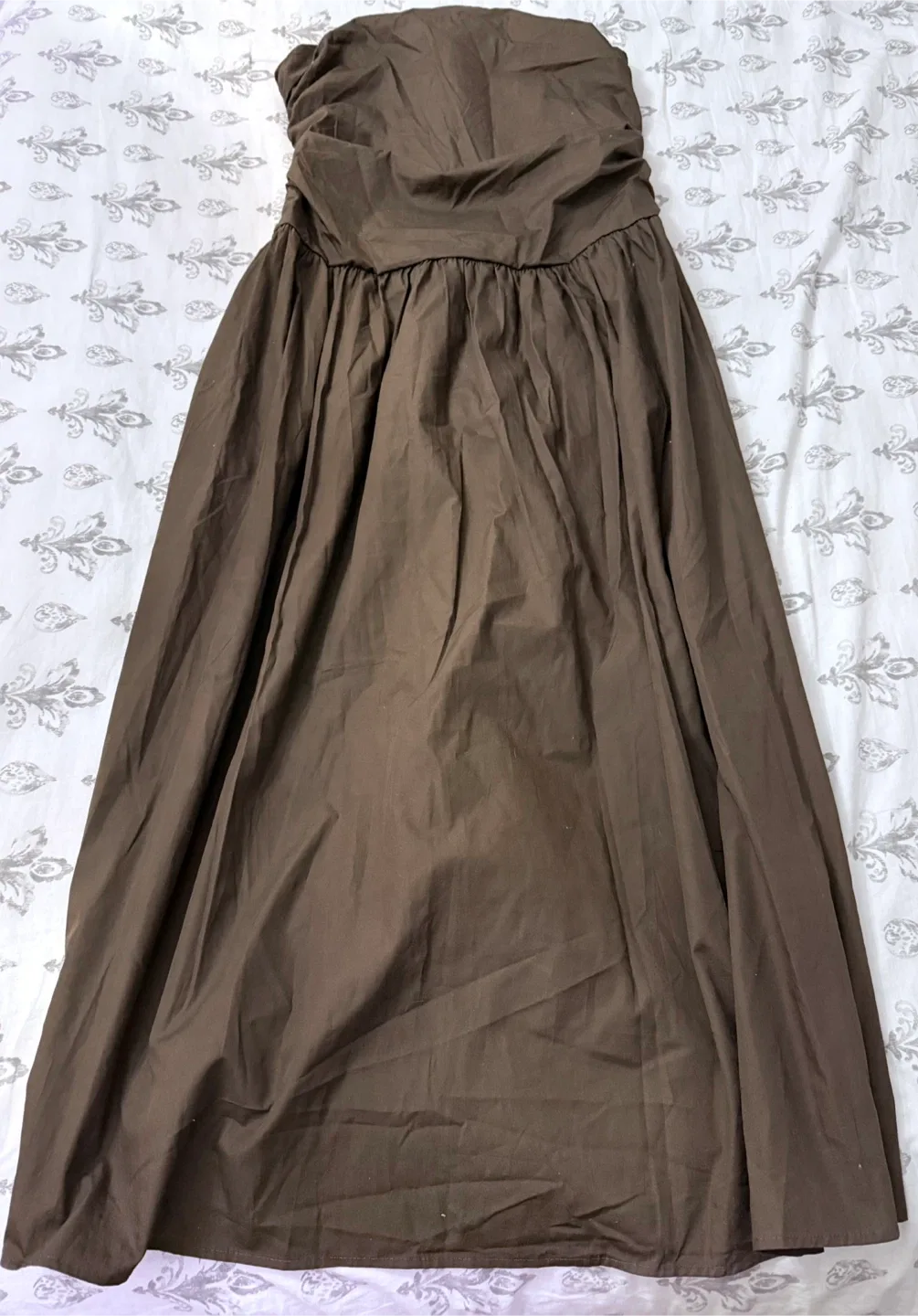 Band of the free Brown Strapless maxi Dress image indicator(2)