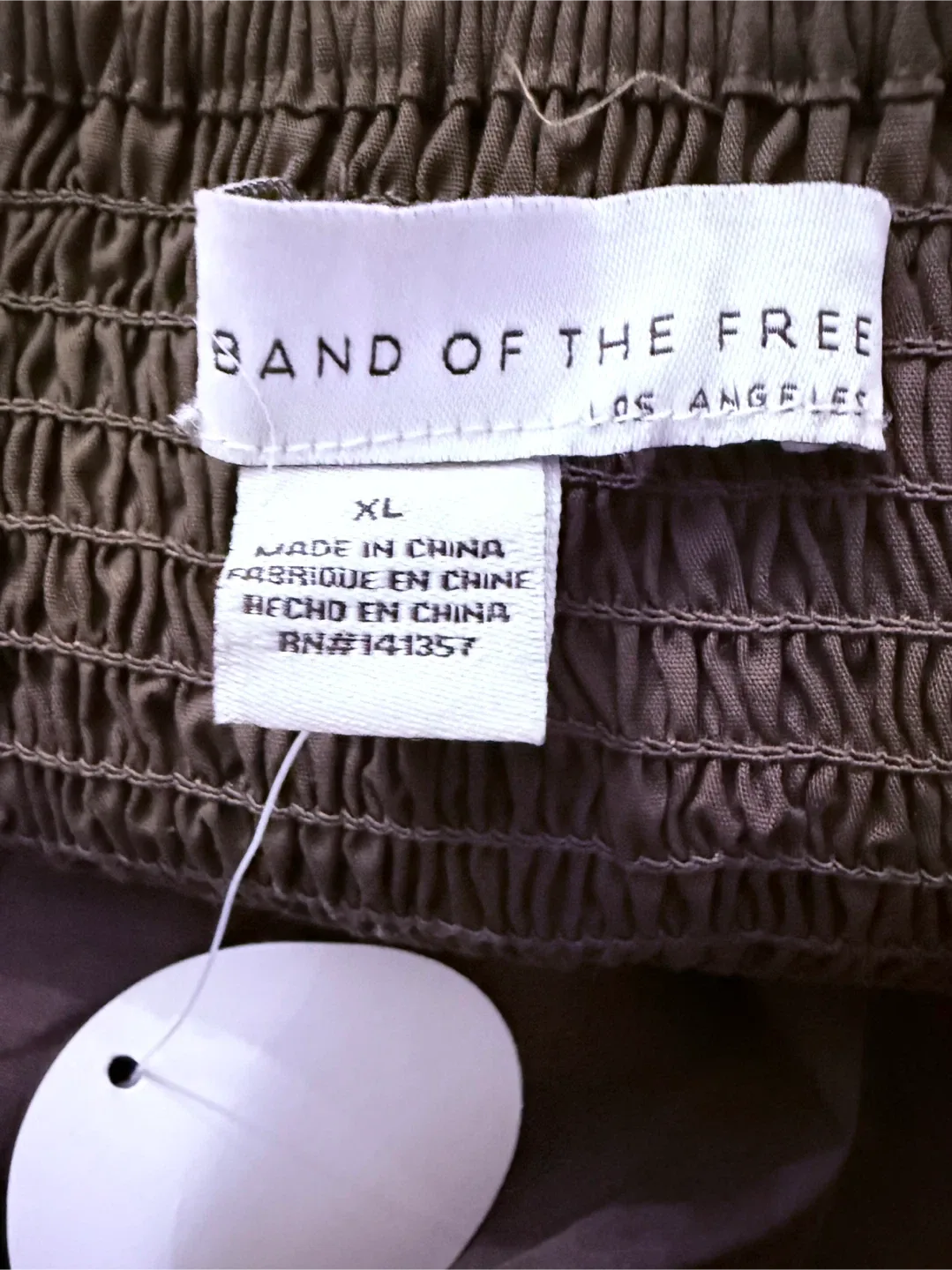 Band of the free Brown Strapless maxi Dress image indicator(7)