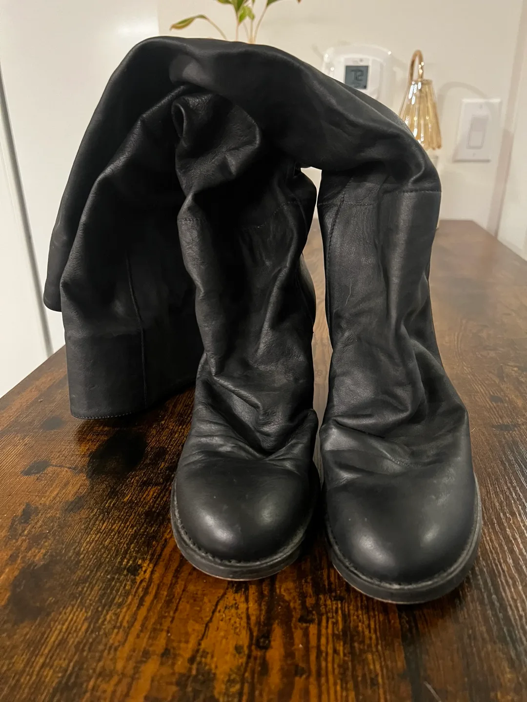 Free People Ellee Tall Slouch Boots - Size 38 image indicator(5)