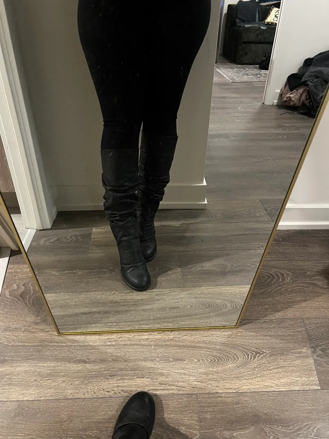 Free People Ellee Tall Slouch Boots - Size 38 image indicator(2)