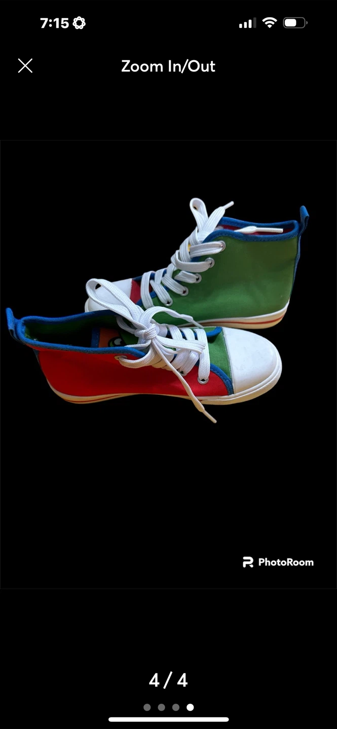 Mario & Luigi Sneakers Size 12 - photo 2