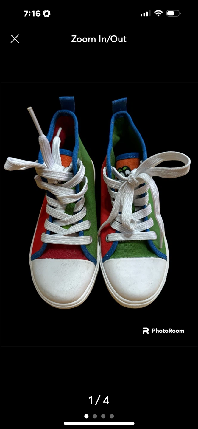 Mario & Luigi Sneakers Size 12 - photo 3