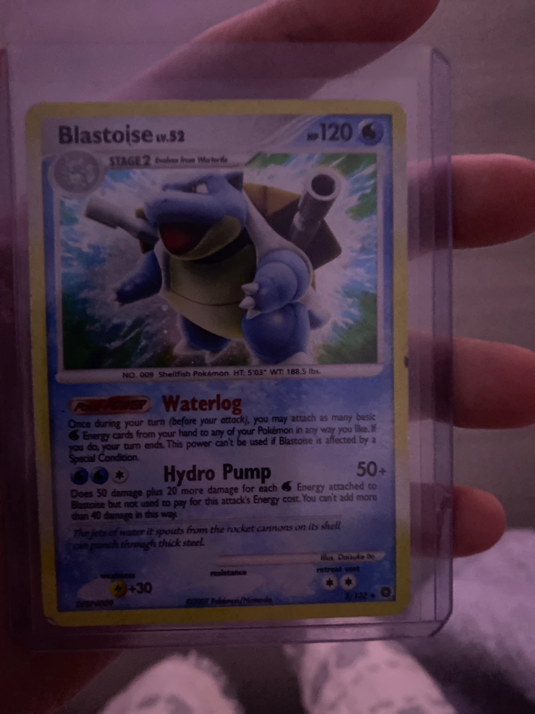 Blastoise Pokemon Card