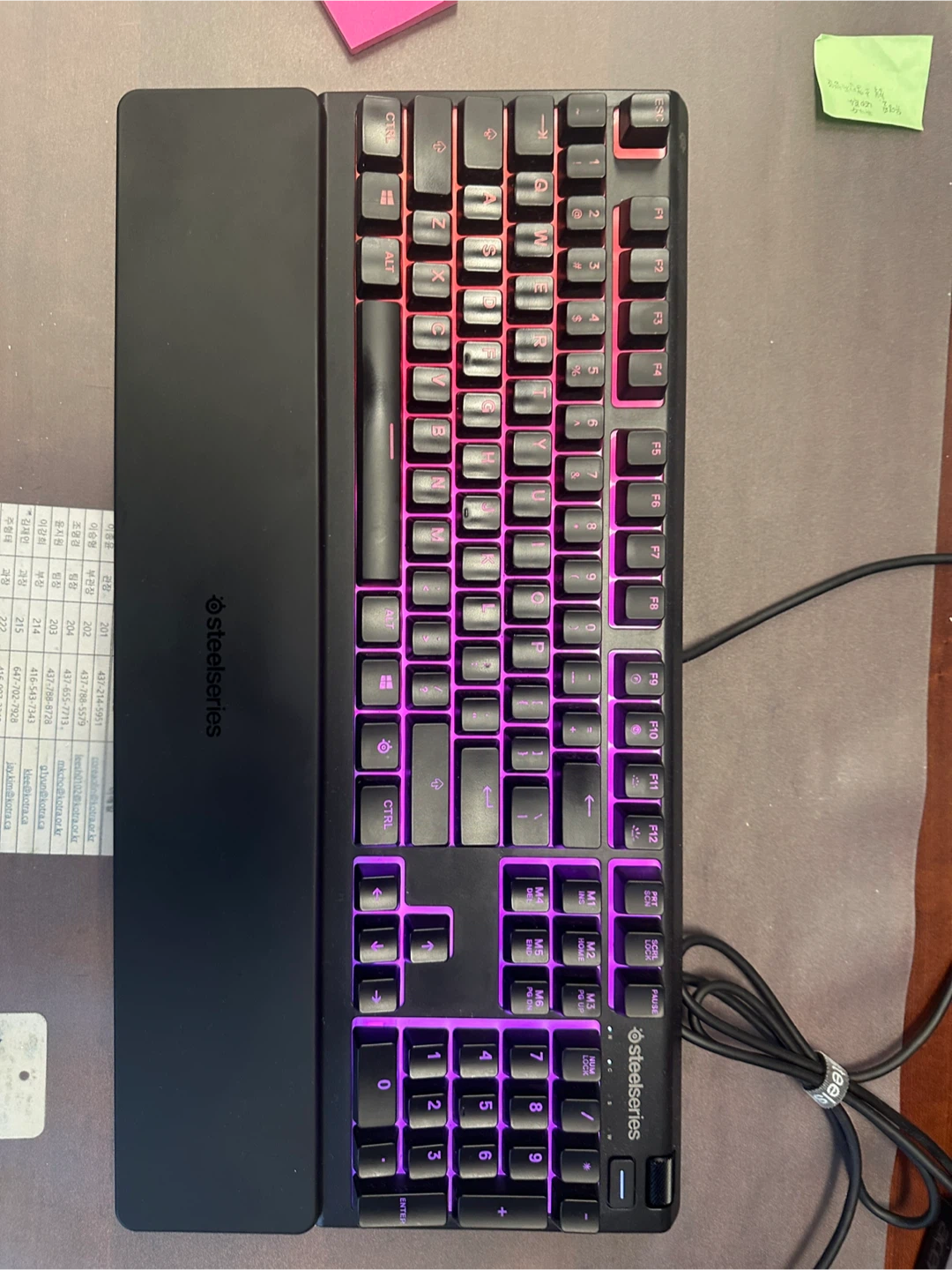 SteelSeries Apex 3 RGB Gaming Keyboard - Like New! - photo 5