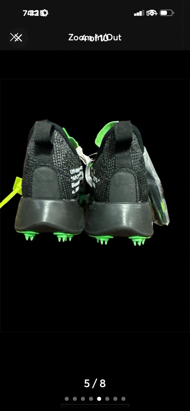Nike x Off-White Air Zoom Tempo NEXT% Black/White - photo 3