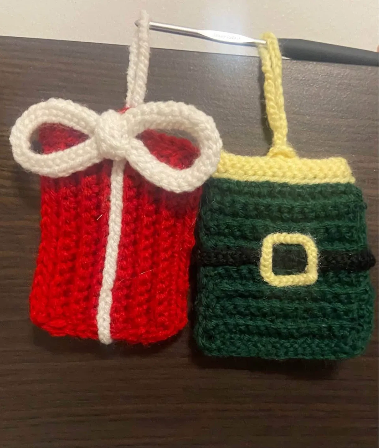 Christmas card pouch