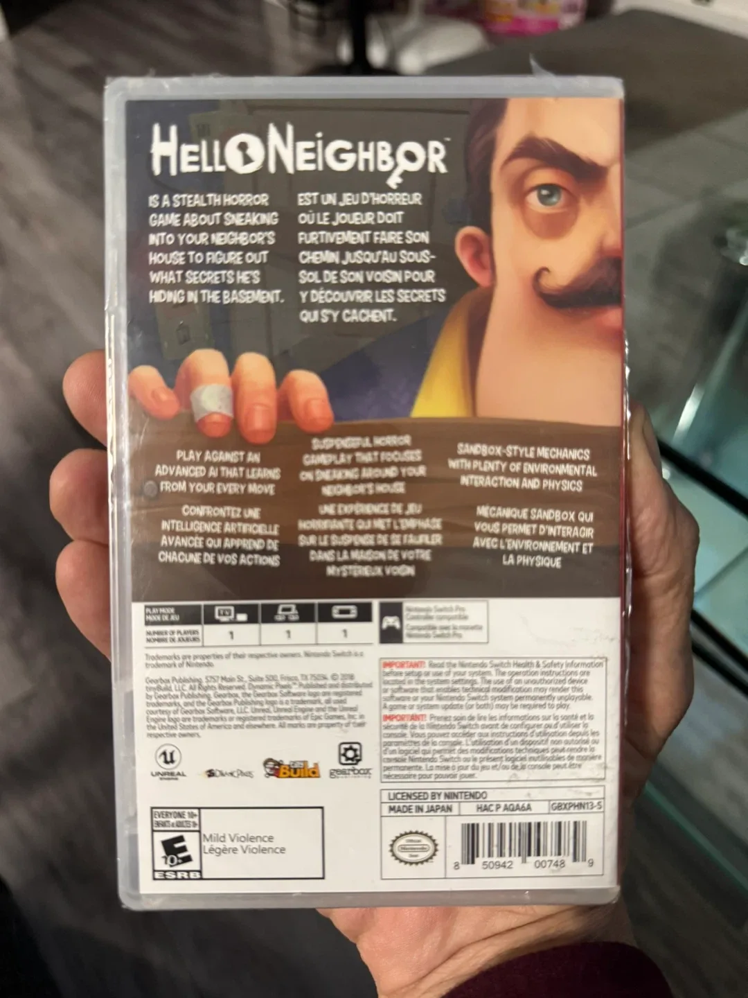 Hello Neighbor - Nintendo Switch Game image indicator(2)