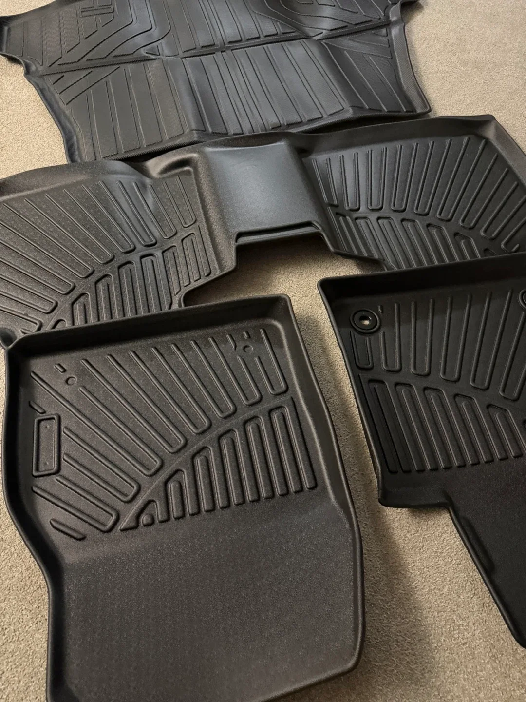 2023-2025 Toyota BZ4X Premium Floor Mats + Cargo Liner image indicator(5)