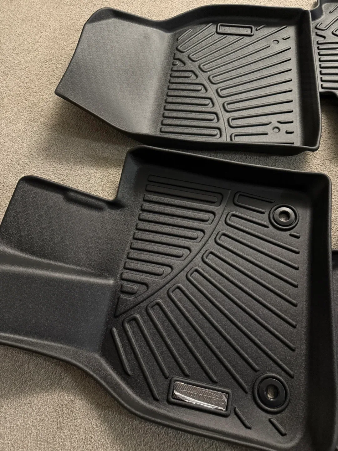 2023-2025 Toyota BZ4X Premium Floor Mats + Cargo Liner image indicator(4)