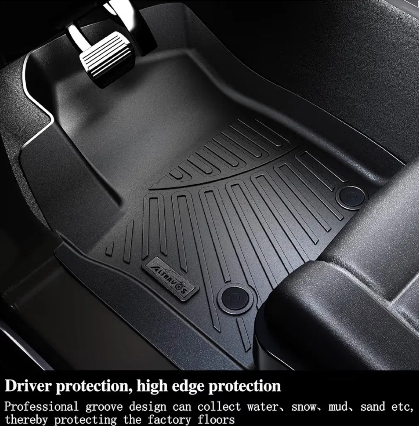 2023-2025 Toyota BZ4X Premium Floor Mats + Cargo Liner image indicator(10)