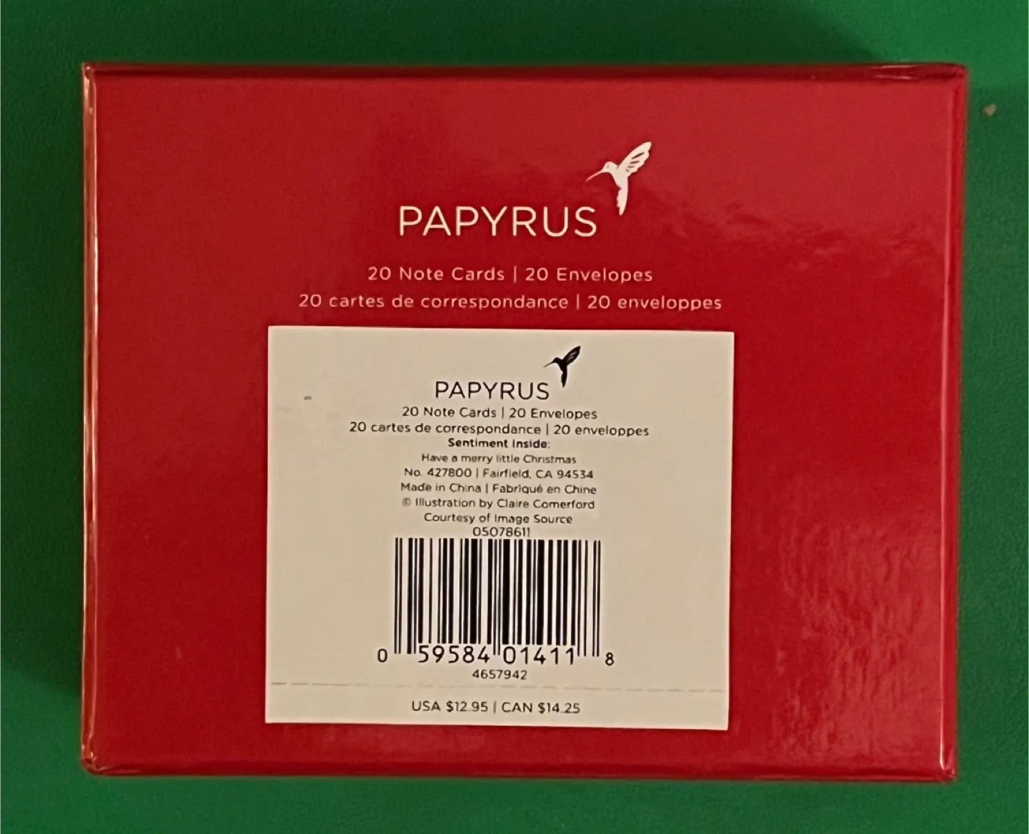 Papyrus Christmas Note Cards - 20 Pack image indicator(2)