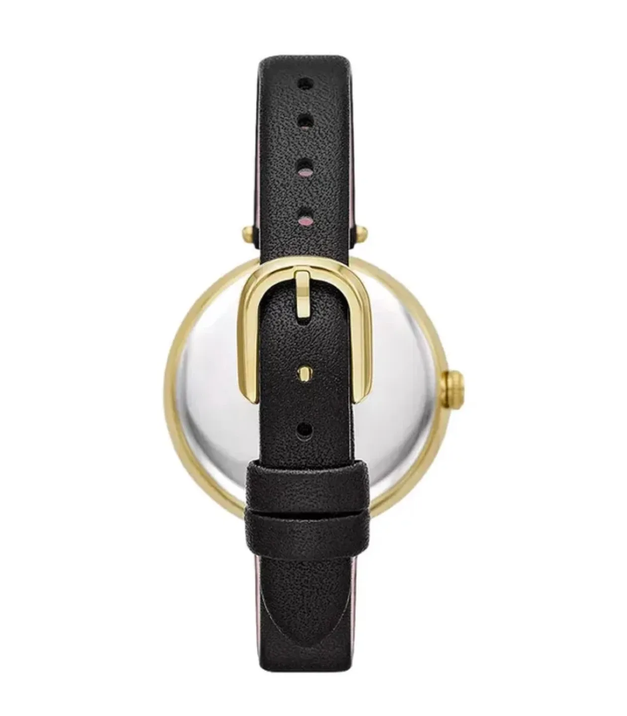 Kate Spade Holland Rose Bush Black Leather Strap Watch image indicator(5)